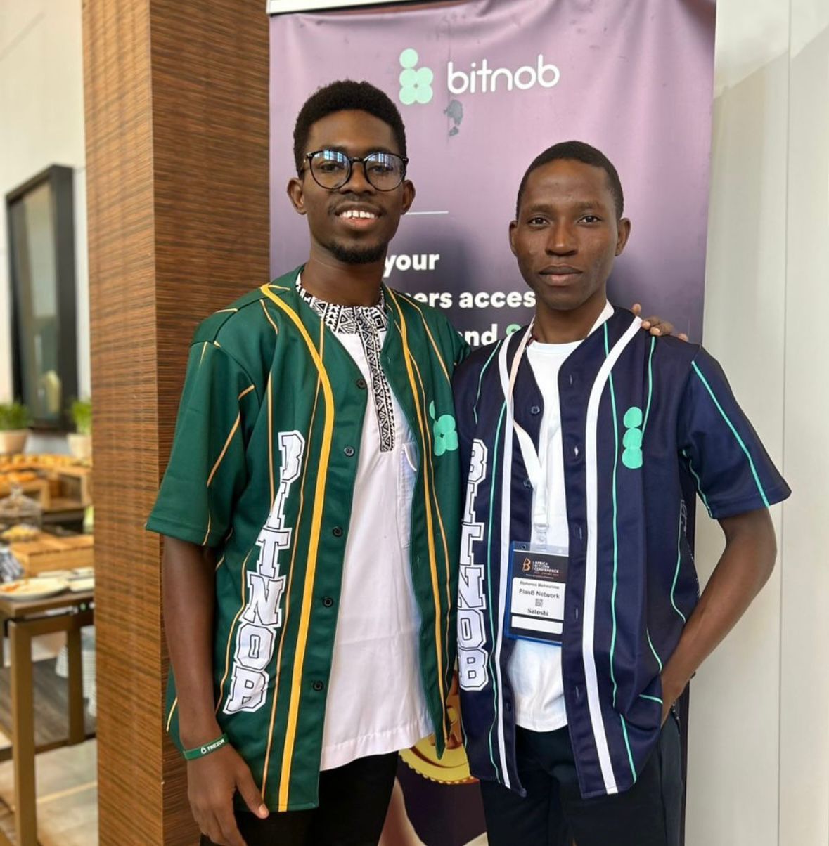 People at a bitnob conference