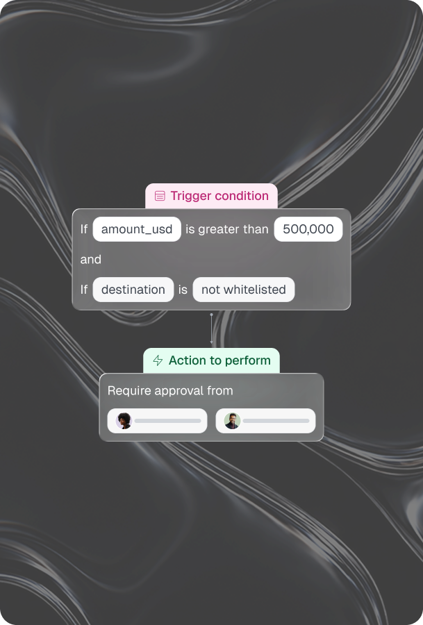 Advanced policy engine