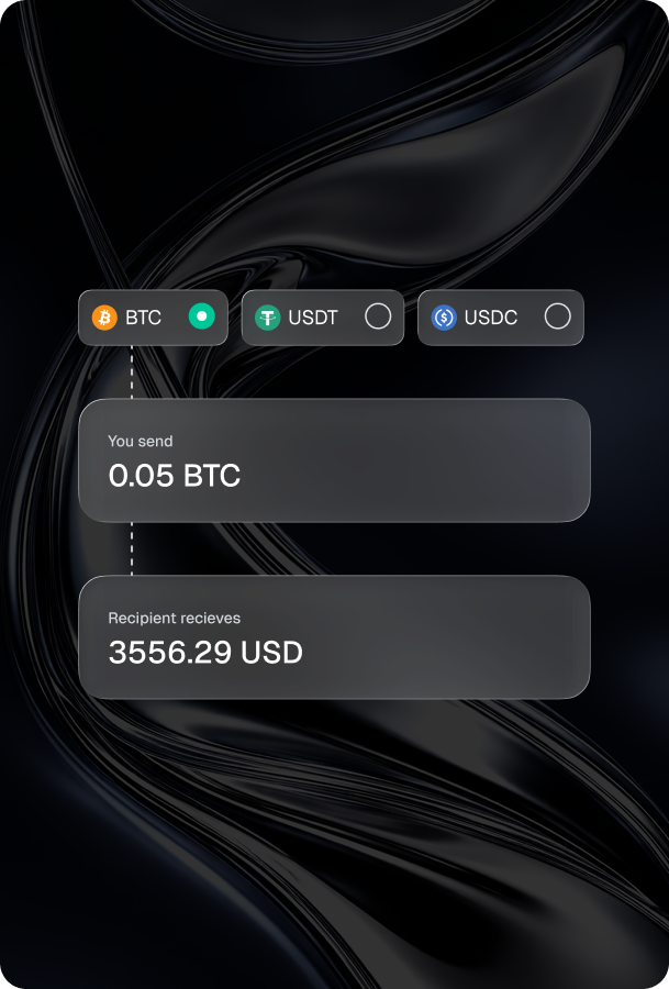 Crypto-to-Fiat Conversion