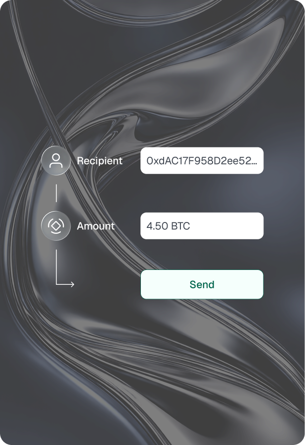 Full wallet lifecycle