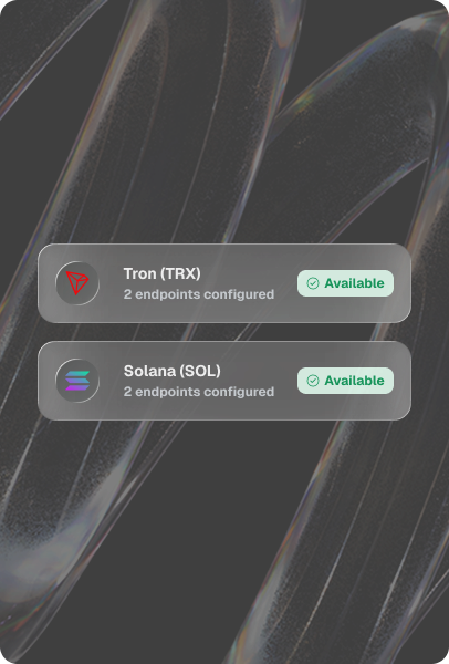 Tron & Solana RPC