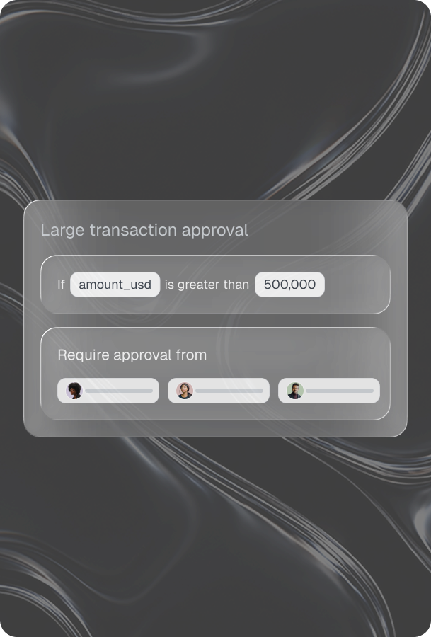 Advanced policy engine