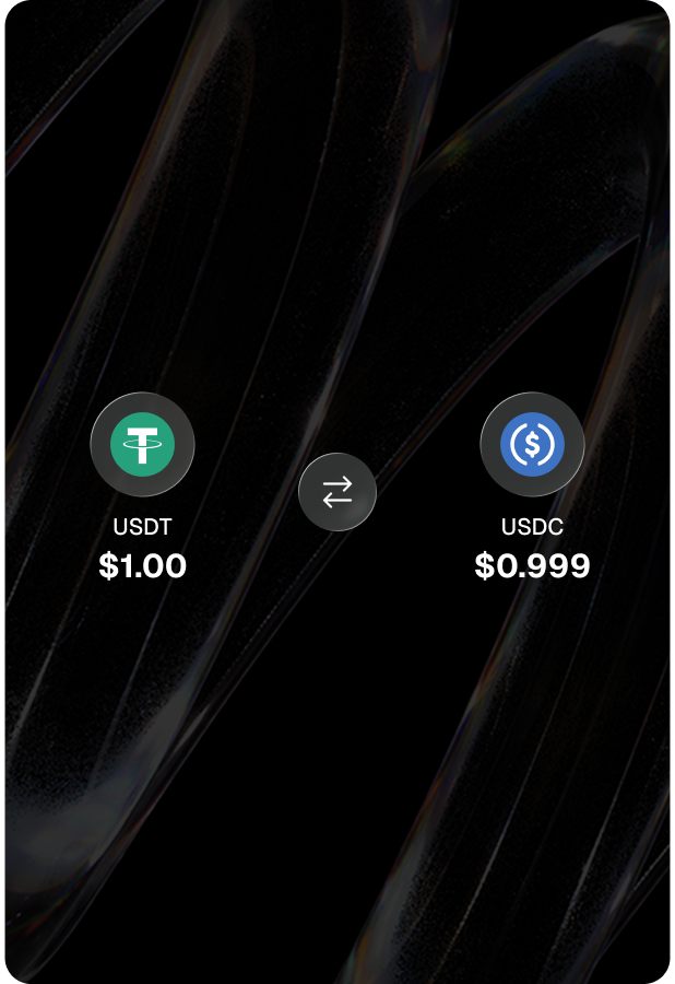 USDC/USDT conversions
