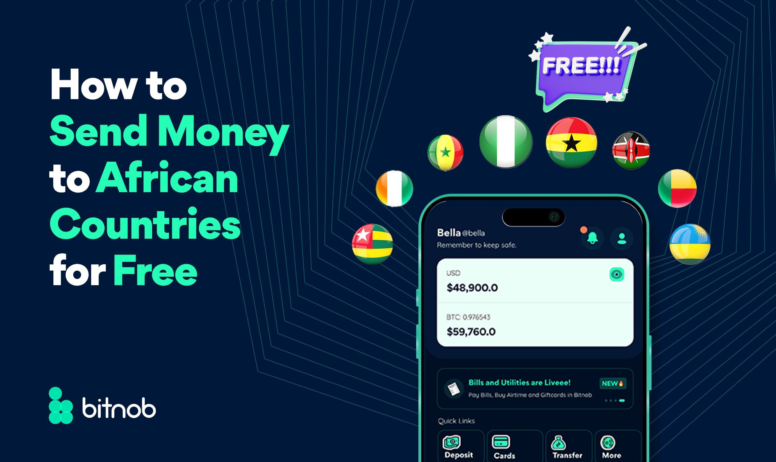 How to Send Money to African Countries for Free