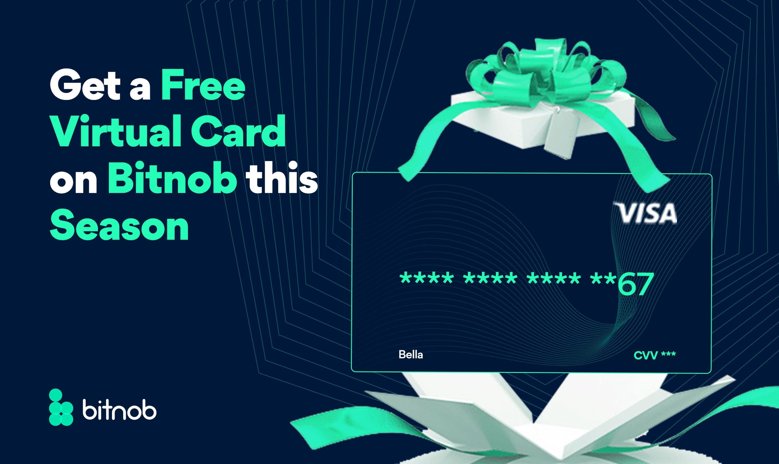 Create a Virtual Card for FREE on Bitnob this Season