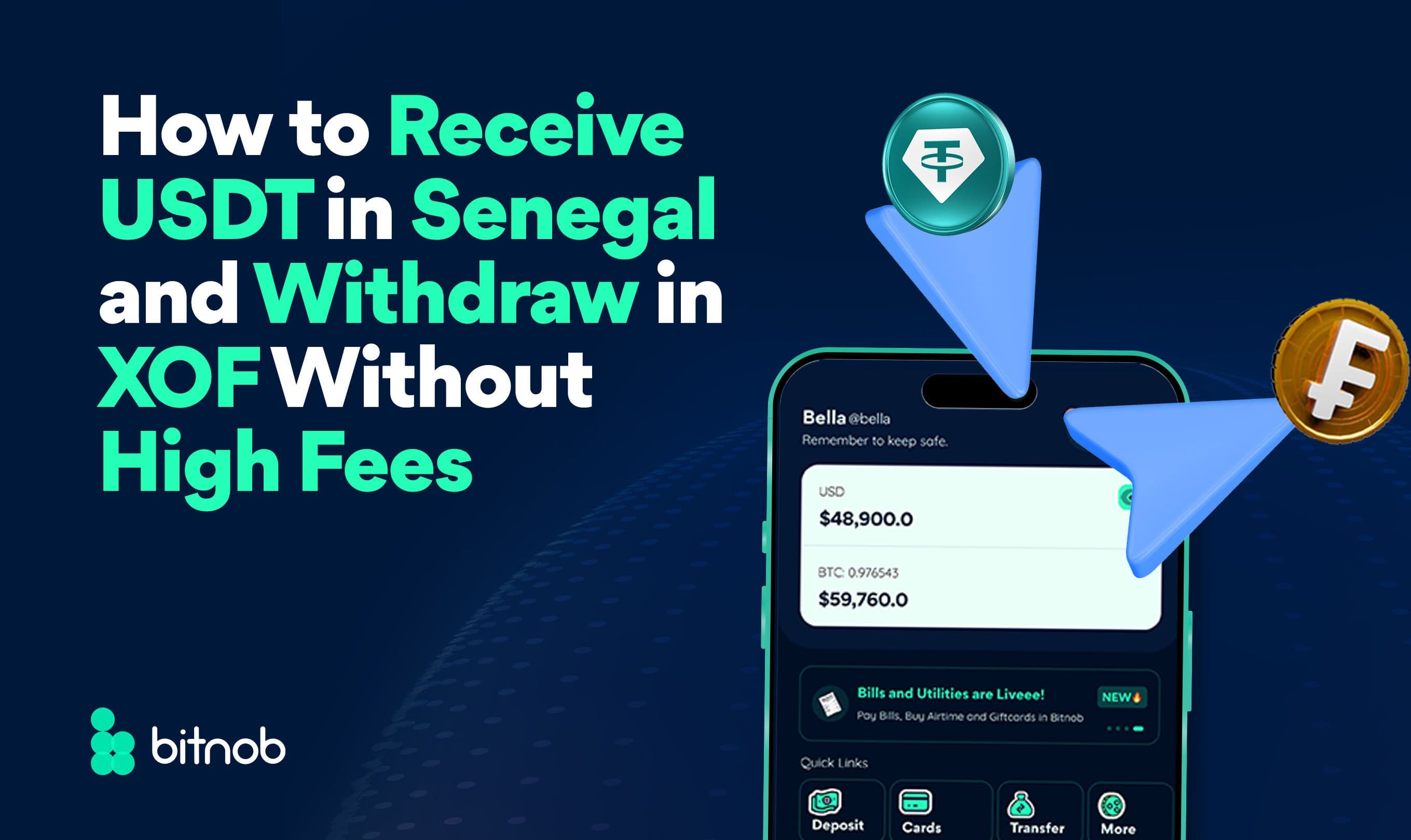 How to Receive USDT in Senegal and Withdraw in XOF Without High Fees