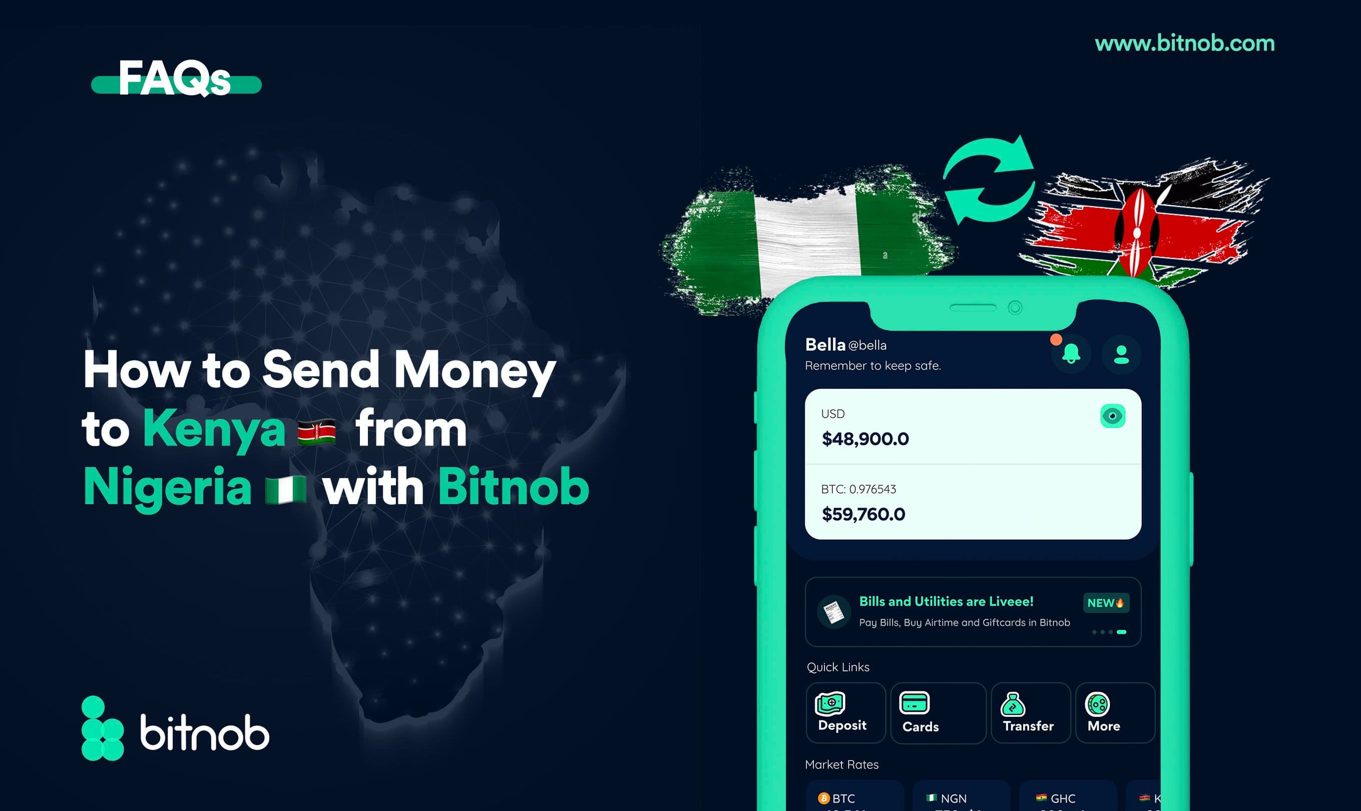 How to Send Money to Kenya from Nigeria 