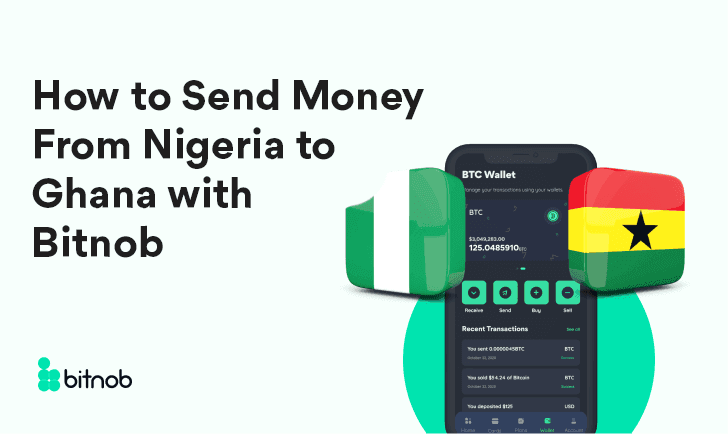How to Send Money From Nigeria to Ghana with Bitnob 